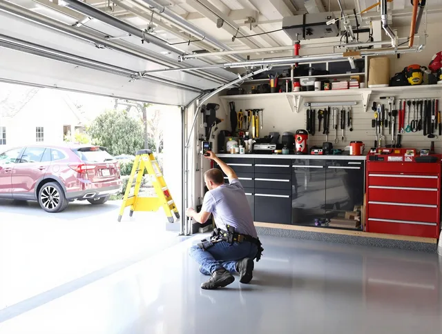 Local garage door repair service by Windsor Locks Garage Door Repair in Windsor Locks