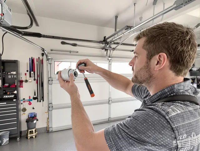 Garage door opener repair service by Windsor Locks Garage Door Repair in Windsor Locks