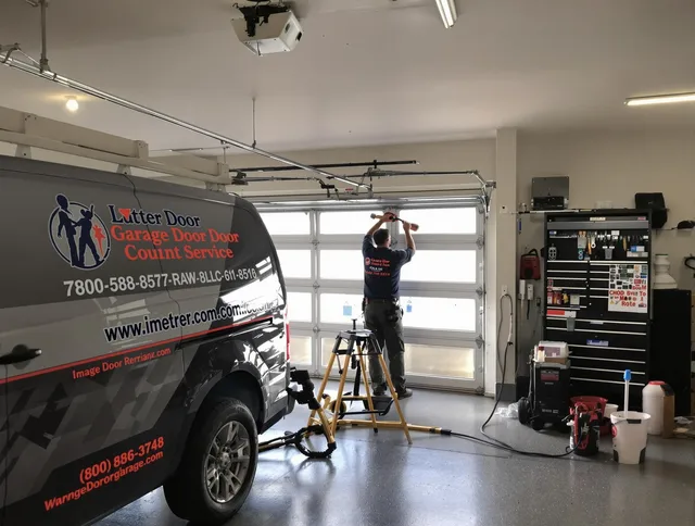 Windsor Locks Garage Door Repair team performing same-day garage door repair in Windsor Locks