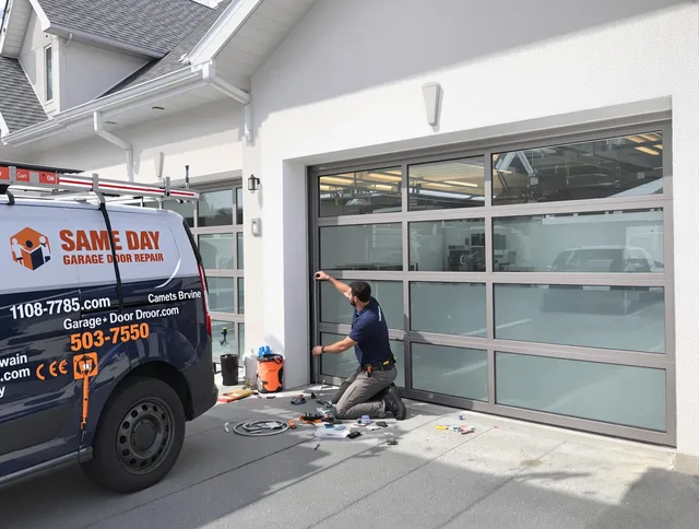 Same-day garage door repair service by Windsor Locks Garage Door Repair in Windsor Locks